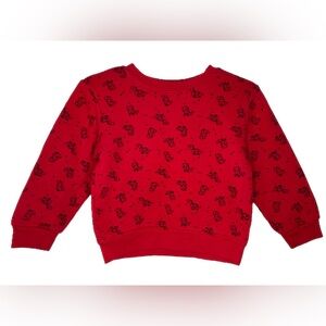 EUC Garanimals 24m Red Dinosaur print crewneck Sweatshirt